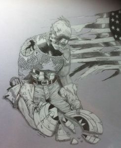 Voir le détail de cette oeuvre: Captain America ; le monde en péril